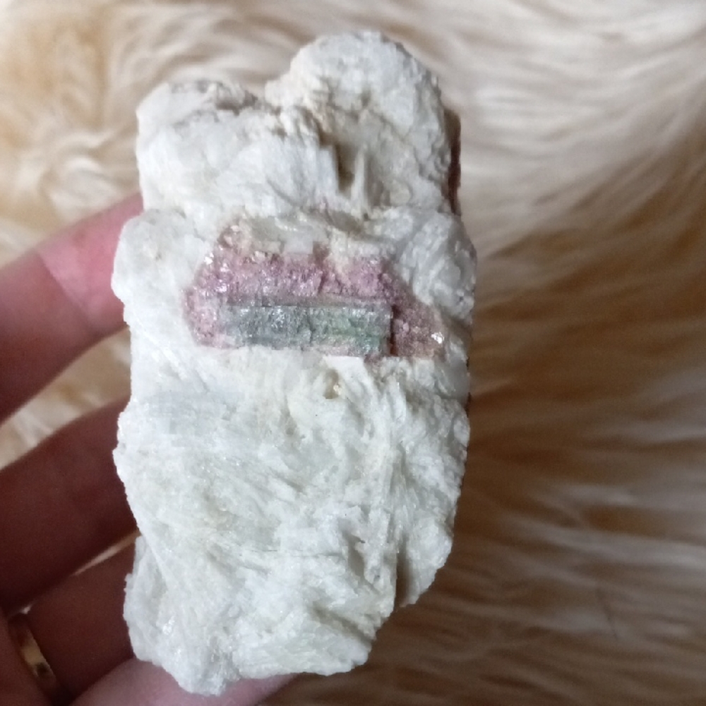 Raw Watermelon Tourmaline